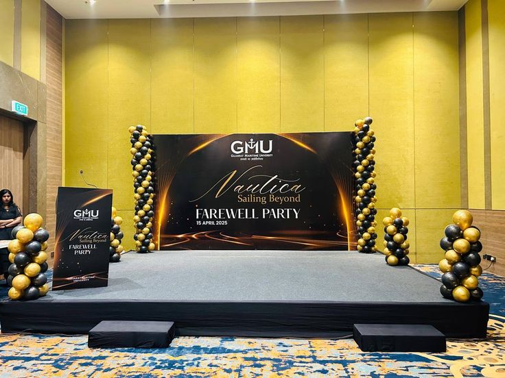 Corporate event stage